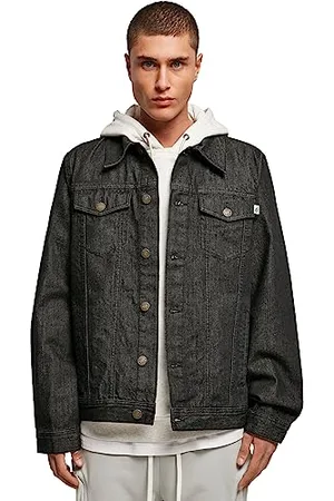 Urban classics Męska kurtka dżinsowa Basic, , S