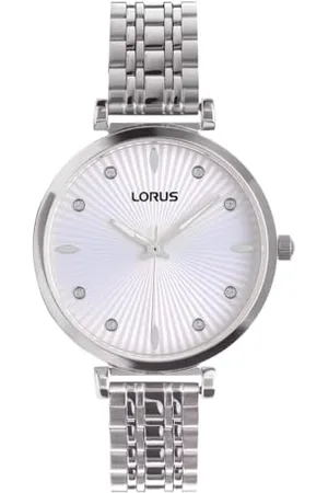 Lorus Damski analogowy zegarek kwarcowy z bransoletką ze stali szlachetnej RG261XX9, , bransoletka