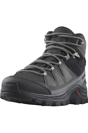Salomon Damskie buty trekkingowe Quest Rove Gore-TEX Hiking Shoe, czarne/magnetyczne/Quiet Shade, 40 EU, Black Magnet Quiet Shade, 40 EU