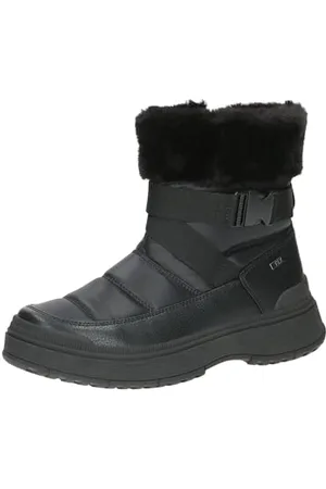 Caprice Damskie ciepłe buty 9-26400-43, modne kozaki, Black Comb, 39 EU, , 39 EU