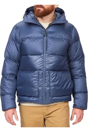 Marmot Meżczyzni Guides Down Hoody, Lekka Kurtka Puchowa, Ciepła Kurtka Zimowa, Wodoodporna Kurtka Pikowana, Wiatroszczelna Kurtka Funkcjonalna, Kompaktowa Kurtka Outdoorowa z Kapturem, , XL