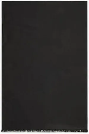 Armani Exchange The Notorius Frank, All Over Logo Scarf, Black, One Size, , jeden rozmiar