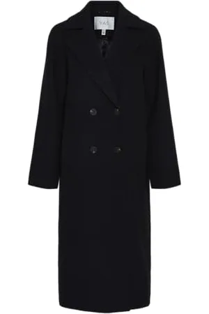 Y.A.S Margot Ls Long Coat S. Noos, , XL