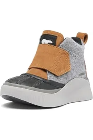 sorel Out N About 4 Strap Waterproof Fashion Boot, Taffy/Black, 8 UK Child, , 8 UK Child