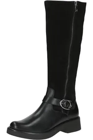 Caprice Damskie buty do kolan, 9-25504-43, Black Comb, 40,5 EU, , 40.5 EU