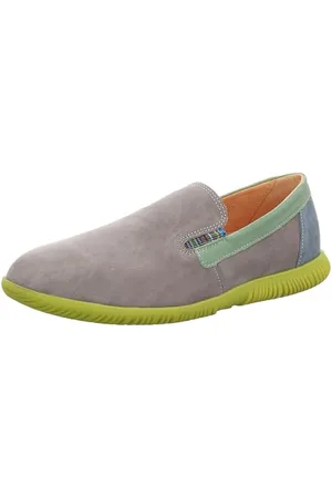 Think! Męskie buty HAUKI_3-000781 bezchromowa garbowana trwała wymienna wkładka Slipper, , 43 EU, 2000 Mouse Kombi, 43 EU