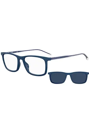 HUGO BOSS BOSS 1150/CS Okulary Słoneczne FLL MATTE BLUE 55/18/145 Mężczyzna