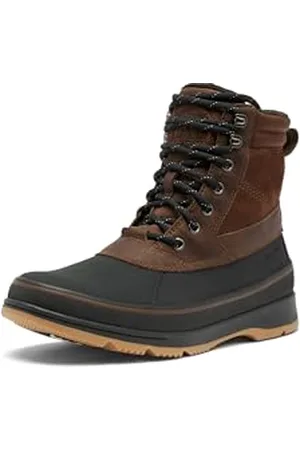 sorel Męskie buty Ankeny 2 Boot Plus wodoodporna moda, tytoń/czarny, 38 UK, , 46 EU