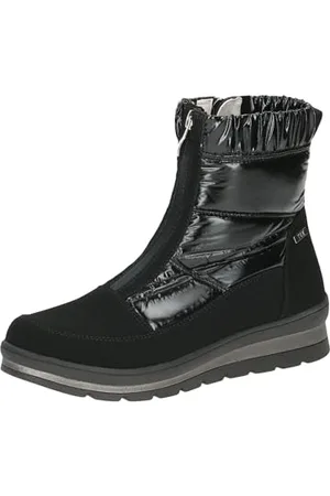 Caprice Damskie ciepłe buty 9-26406-43, modne kozaki, Black Comb, 38,5 EU, , 38.5 EU