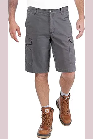 Carhartt Męskie szorty Rugged Flex Relaxed Fit Canvas Cargo Work Shorts