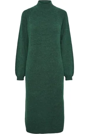 Y.A.S Balis Ls Funnel Knit Dress S. Noos, , XL
