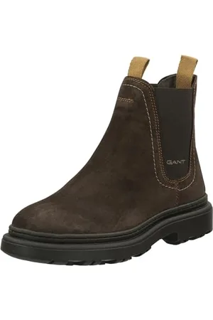 GANT FOOTWEAR Damskie buty TIMBLY Chelsea, Dark Brown, 37 EU, , 37 EU
