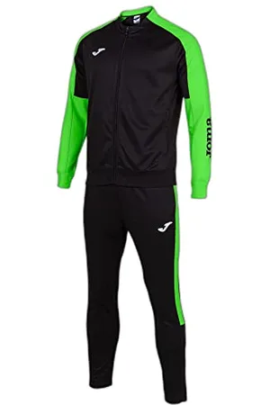 Joma Męski dres treningowy Eco Championship, czarny/neonowo-zielony, M