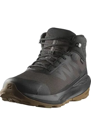Salomon Męskie buty trekkingowe Elixir Tour Mid Waterproof, Phantom Black Asphalt, 44 EU