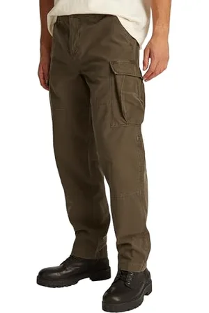Tommy Hilfiger Męskie Cargo Satin Backed GMD MW0MW37727 Cargo, khaki, 30W / 36L, , 30W / 36L