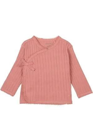 Noppies Dziewczęta Dziewczęta Wrap Top Firmi Long Sleeve T-Shirt, , 68 cm