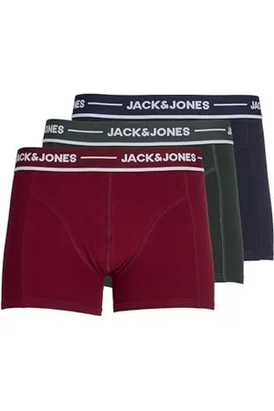 JACK & JONES JACCLAUS SOLID Trunks 3-pak SN, , L
