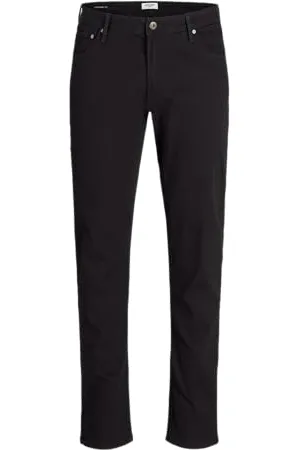 JACK & JONES Męskie dżinsy Slim Fit z prostą nogawką, Plus Size JJITIM JJORYGINALNE AM 814 PLS Slim Fit Jeans z prostą nogawką, , 42W / 32L