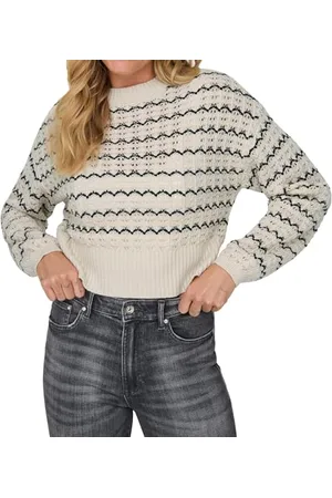 ONLY Onlasa Ls O-Neck Cc KNT sweter damski, , XS