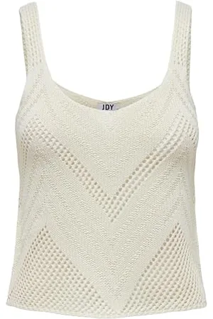 JDY JACQUELINE de YONG Damski top z dzianiny strukturalny, , XL