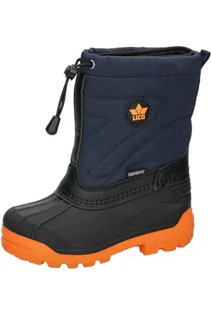LICO Turku, Buty zimowe, Marine/Orange, 30 EU, , 30 EU