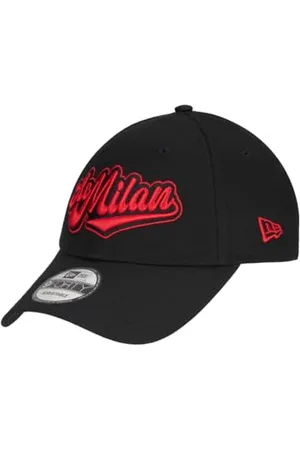 AC Milan Czapka 9FORTY New Era x Urban Collection Oficjalny produkt, czarny, uniseks-dorosły, , Taglia unica-XXS