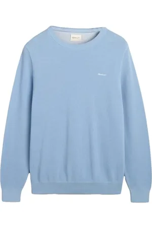 GANT Cotton Pique C-Neck, , S