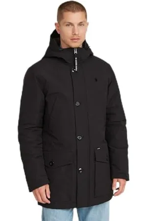G-Star RAW Vodan wyściełana parka z kapturem, , XL