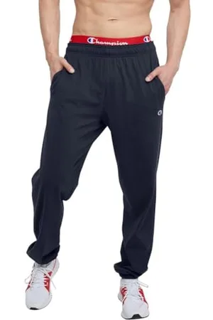 Champion Męskie spodnie dresowe z zamkniętym dnem lekkie z dżerseju, , XL