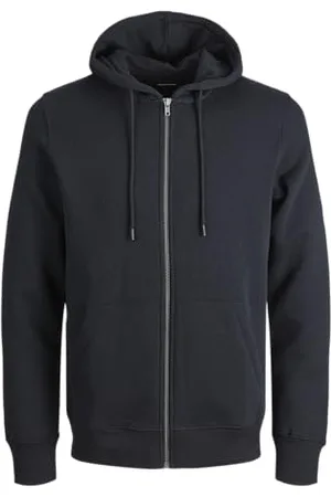 JACK & JONES JACK&JONES PLUS JJEBRADLEY Sweat Zip Hood NOOS PLS, , 4XL duże rozmiary