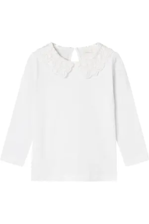 NAME IT Dziewczęca Nmfroselina Ls Top koszulka z długim rękawem, , 104