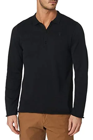 Herrlicher Męski sweter Pale Plain Cotton Mix, , M