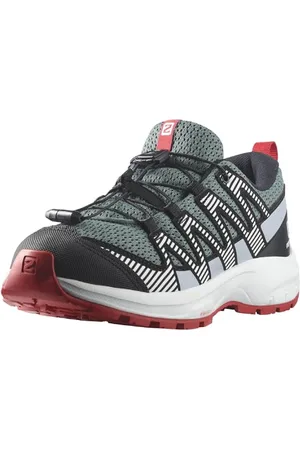 Salomon XA Pro V8 dziecięce buty do biegania w terenie, Optymalne dopasowanie, przyczepność w każdym terenie, sportowy wygląd, stormy pogoda, 32 EU