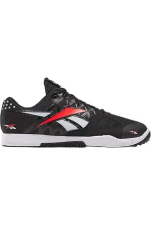 Reebok Nano 2.0 męskie sneakersy, Biały Czarny Neon Cherry, 40.5 EU