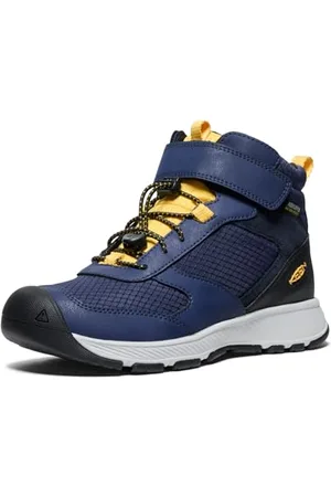 Keen Skua Mid wodoodporne buty turystyczne, Akademia Marynarki Wojennej/żółtko żółte, rozmiar 39, , 39 EU