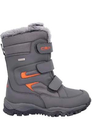 CMP Kids Hexis Snow Boot WP, tytanowo-pomarańczowy, 35 EU, , 35