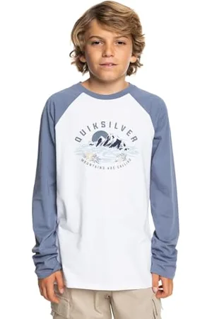 Quiksilver Mountains Are Calling chłopięca koszulka z długim rękawem 8-16 lat, , 8 lat