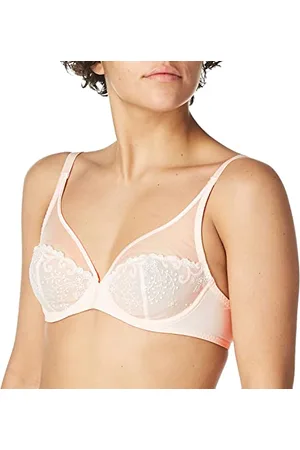 Simone Pérèle Damski biustonosz Delice Sheer Plunge, różowy, 30D