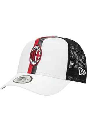 AC Milan BC Milan - New Era Czapka z daszkiem, czapka z daszkiem dla obu płci, czapka z różnymi stylami i logo, oficjalny produkt, , Taglia unica-XXS