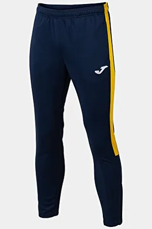 Joma Męskie długie spodnie Eco Championship spodnie sportowe, granatowe, żółte, XXXXXXS