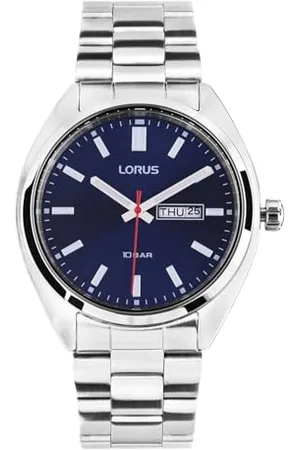 Lorus Męski analogowy zegarek kwarcowy z bransoletką ze stali nierdzewnej RH365AX9, , bransoletka
