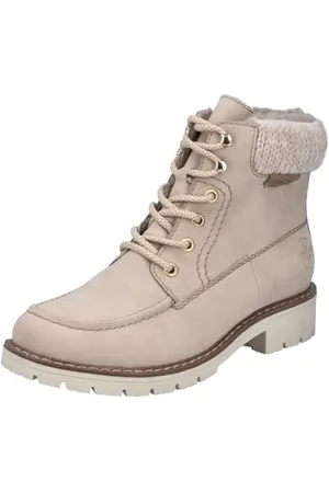 Rieker Damskie buty sznurowane Y9127, beżowe, 41 EU, , 41 EU