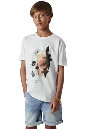 Kaporal 5 Tee Shirt, Model Ombre, Chłopiec, , 08A; Regularny krój, krótkie rękawy, okrągły dekolt, , 8 lat
