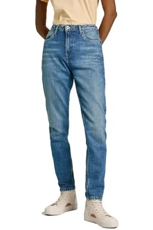 Pepe Jeans Damskie jeansy z wysokim stanem w kolorze fioletowym, , 29W / 28L
