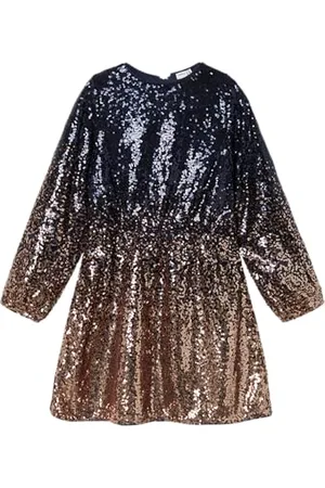 NAME IT Dziewczęca Nkfrantella Ls Dress Keid, , 134