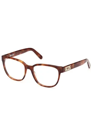 GCDS Uniseks GD5034 receptujące oprawki do oczu, ciemna Havana, 53 (DE), , 53
