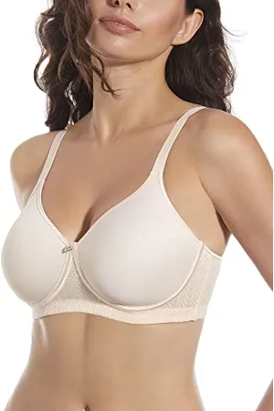 Selene Model Manuela C. Biustonosz z kubkami Spacer bez obręczy z powrotem DE Tul. Ref. 365, Rose, 90 dla kobiet, , 90