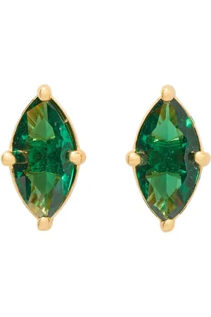 Kate Spade Signature Solitaire Studs, Emerald