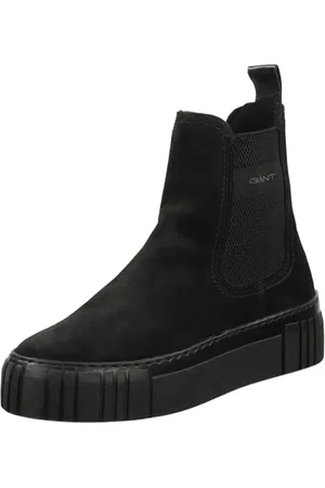 GANT FOOTWEAR Damskie buty SNOWMONT Chelsea, czarne, 41 EU, , 41 EU