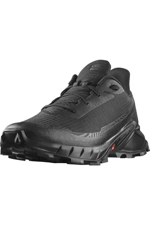 Salomon Męskie buty trekkingowe Alphacross 5, Black Ebony, 40 EU